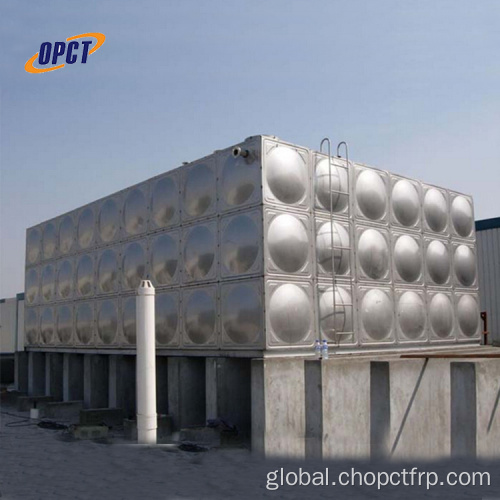 Stainless Water Tank prefabricated rectangular stainless steel tank,panel water tank Manufactory